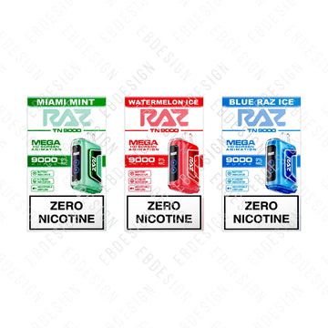 RAZ TN9000 ZERO Nicotine Vape